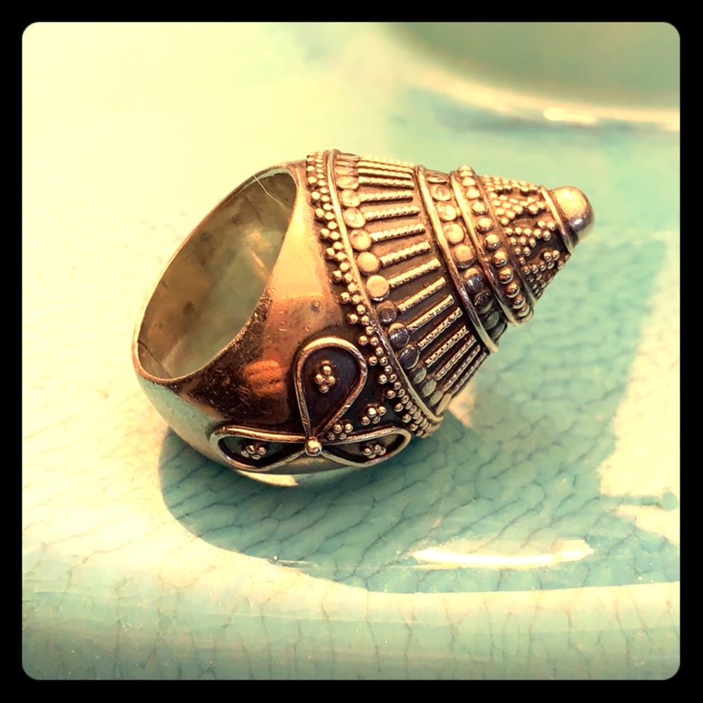 Silver ring from Rajasthan